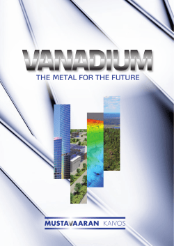 THE METAL FOR THE FUTURE