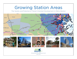 MAPC`s report - Metropolitan Area Planning Council