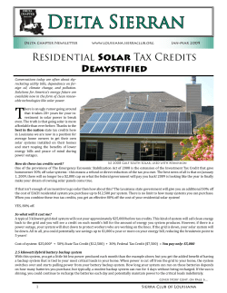 Delta Sierran - Sierra Club Delta Chapter