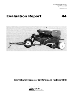44 International Harvester 620 Grain and Fertilizer Drill