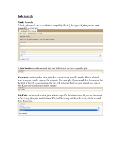 Job Search
