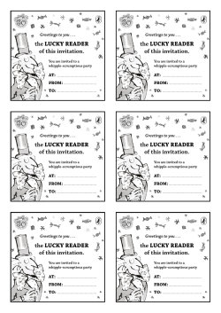 LUCKY READER - Roald Dahl Website