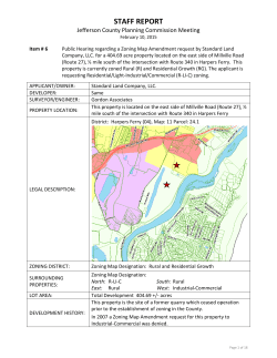 To rezone this Rural property to a designation of Residential