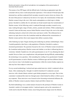 Muslim and western: living a life of contradiction.