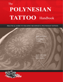 The POLYNESIAN TATTOO Handbook