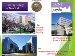 ASRC, The City University of New York, and Center for Discovery
