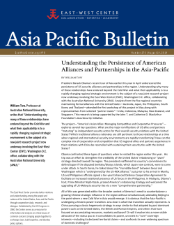 Understanding the Persistence of American Alliances and