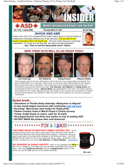 Nailing the "impossible" horse / Showdown in