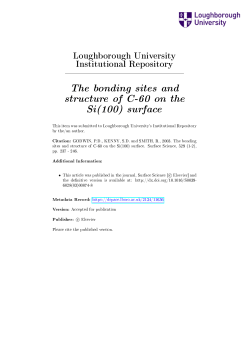 bonding sites and structure