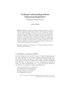 Exalting Understanding without Depressing Imagination