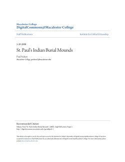 St. Paul`s Indian Burial Mounds
