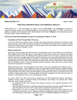 PDF - Pure Gold Mining