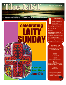 2015 June NEt - Christ Church United Church of Christ