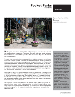 Pocket Parks - ResearchGate