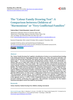 Colour Family Drawing Test - Scientific Research Publishing