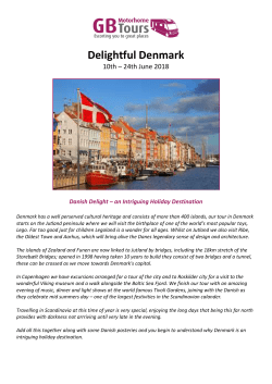 Delightful Denmark - GB Motorhome Tours