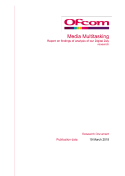 Media Multitasking