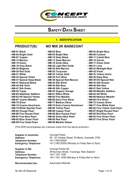 product(s): no mix 2k basecoat