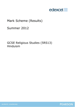 Mark Scheme - Edexcel