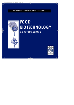 Food Biotechnology - International Life Sciences Institute