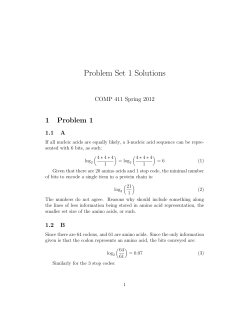 solutions to problem set 1