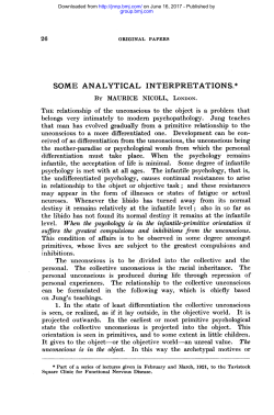 some analytical interpretations.