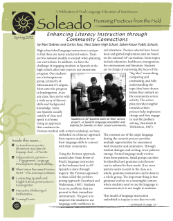 Soleado - Dual Language Education of New Mexico