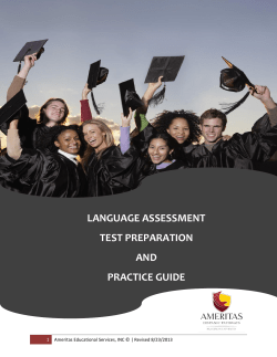 language assessment test preparation and practice guide