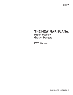 the new marijuana