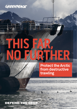 Protect the Arctic from destructive trawling