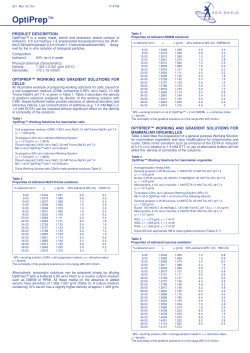 OptiPrep - Progen Biotechnik