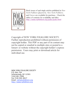 The Scotch-Irish and the British Traditional Ballad in America