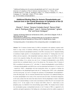 Additional Binding Sites for Anionic Phospholipids and