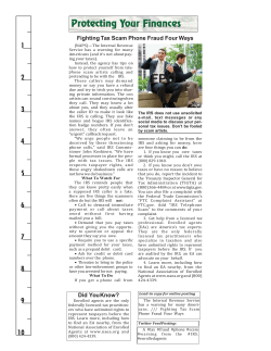 Fighting Tax Scam Ph one Fraud Four Ways Did You Know?