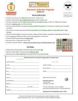 Economic Calendar Program