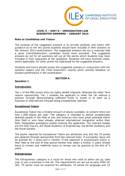 Jan 15 Immigration Law
