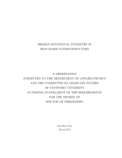 Broken Rotational Symmetry in Iron