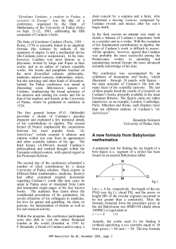 A new formula from Babylonian mathematics