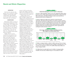 Racial and Ethnic Disparities