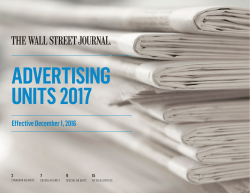 Newspaper Ad Unit Specs