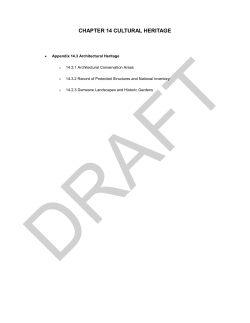 Appendix 14.3 MSA Architectural Heritage 141028