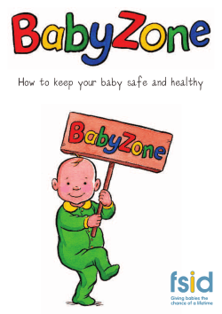 How to keep your baby safe and healthy