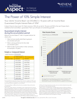 The Power of 10% Simple Interest