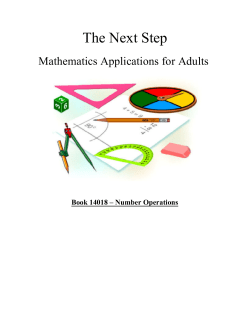 numop The Next Step Number Operations