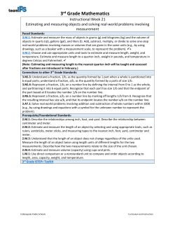 3rd Grade Mathematics - Indianapolis Public Schools