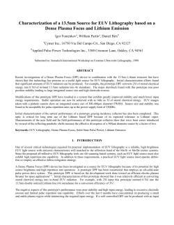2 Fomenkov 13.5nm characterization