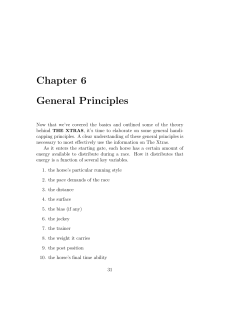 Chapter 6 General Principles
