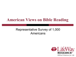 American views - LifeWay Research