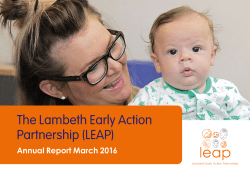 LEAP Annual Report 2015/16