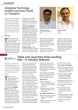 Yatra.com launches three exciting first